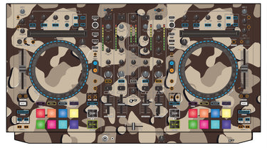 Denon DJ MC 7000 Skin Camo Desert